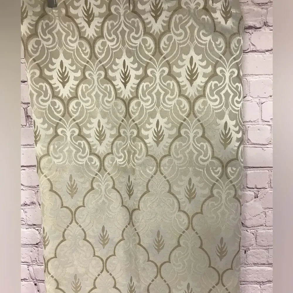 Bundle Target HOME 72” x 72” shower curtain cream Celery green Grandmillenial
